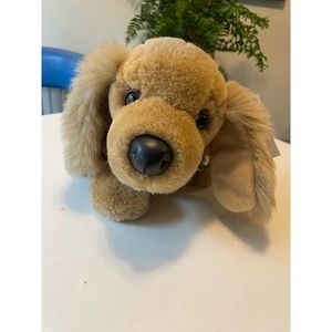 NWT Vintage 1989 FAO Fluffy Plush Lab “Barks” Works